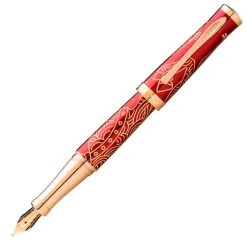 Outlet ๐ Cross 2014 Year Of The Horse Fountain Pen, Red & Gold, 18k Gold Nib, Medium ๐ฅฐ