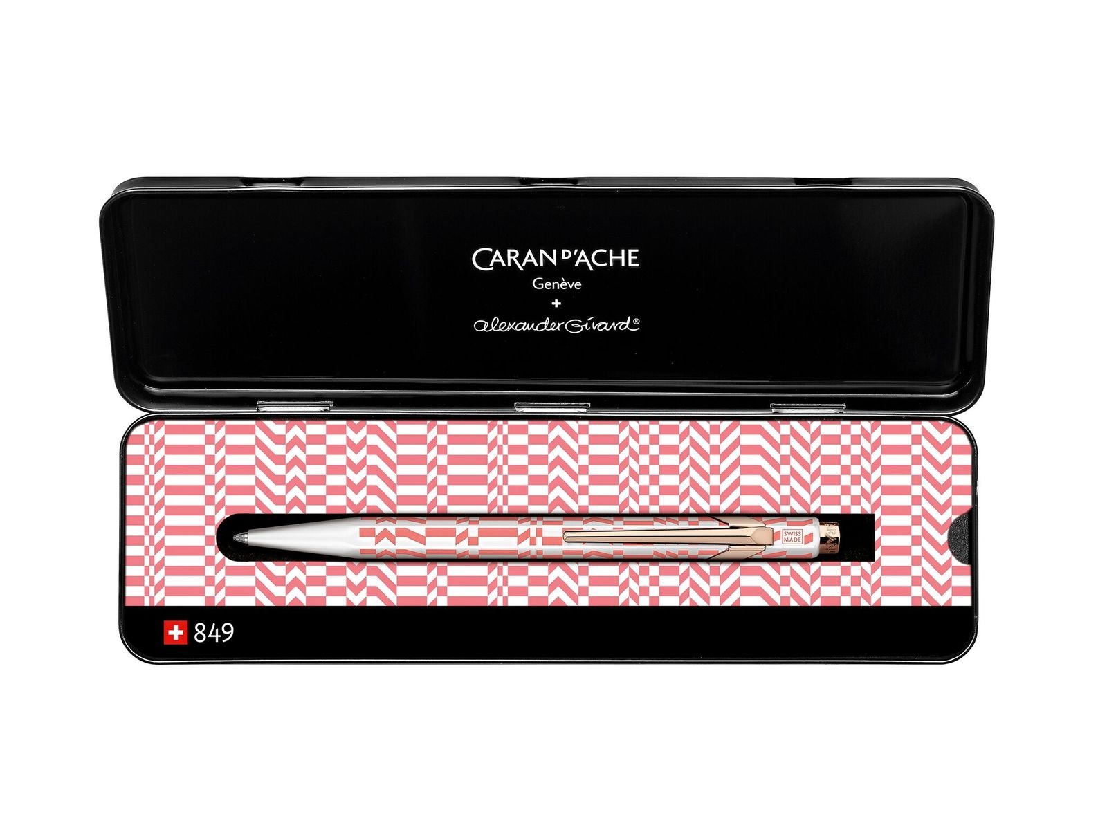 Caran D'Ache 849 Ballpoint Pen Alexander Girard Pink, #849.123 Promo ⭐ Caran D'Ache 849 Ballpoint Pen Alexander Girard Pink, #849.123 ???? -Monteverde Shop s