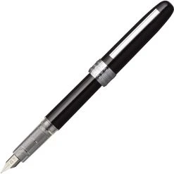 Discount ⌛ Platinum Plaisir Fountain Pen, Black Mist ⭐
