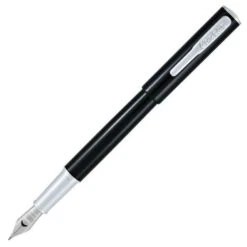 Cheap 💯 Conklin Coronet Fountain Pen, Black & Chrome ✔️