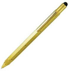 Brand new ✔️ Monteverde 9 In 1 One Touch Tool Ballpoint Pen & Stylus, Solid Brass 💯