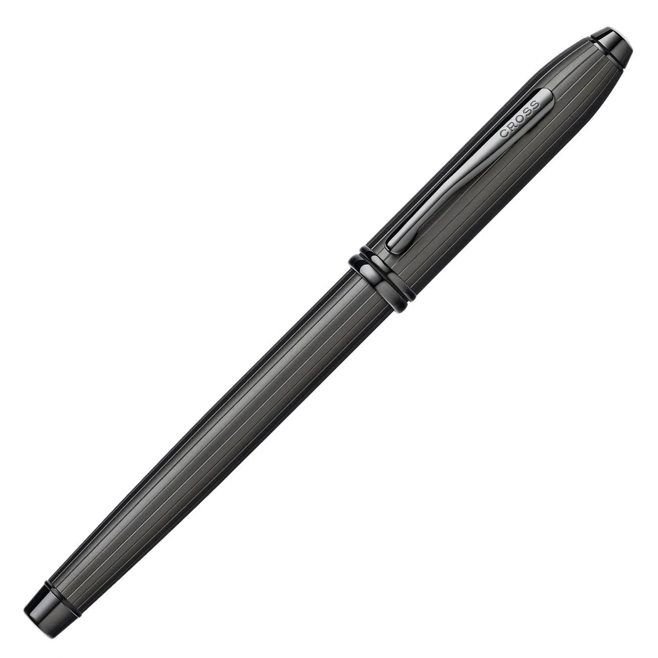 New 🌟 Cross Townsend Black PVD Fountain Pen, Fine Nib 🔥 - Image 2
