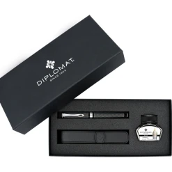Cheap ๐ Diplomat Excellence A2 Fountain Pen Gift Set, Wave ๐ฏ