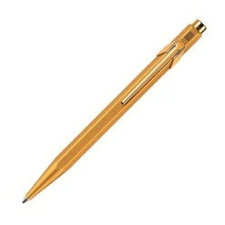 New 🤩 Caran D'Ache 849 Goldbar Ballpoint Pen, #849.999G 💯