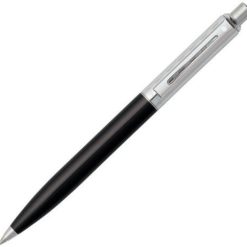 Best deal ❤️ Sheaffer Sentinel Signature Ballpoint Pen, Black & Engraved Chrome ⌛
