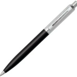 Best deal ❤️ Sheaffer Sentinel Signature Ballpoint Pen, Black & Engraved Chrome ⌛